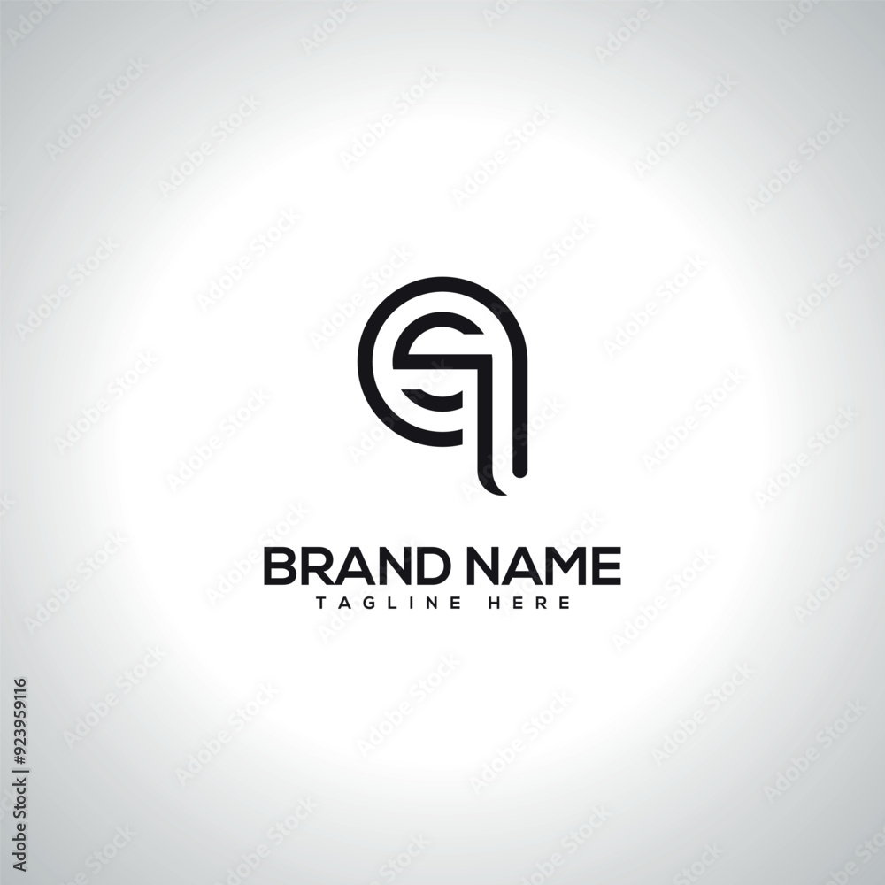 QS SQ Minimal Unique Letter Logo Design. Initial Vector Symbol. QS SQ Minimal Unique Letter Logo Design. Initial Vector Symbol.