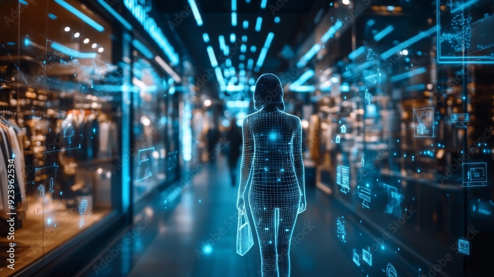 AI-Driven Personalized Shopping Experience: A digital platform offering personalized shopping recommendations. AI-Driven Personalized Shopping Experience: A digital platform offering personalized shopping recommendations.