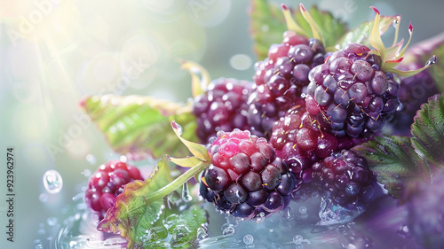 bunch of grapes generated by AI technology