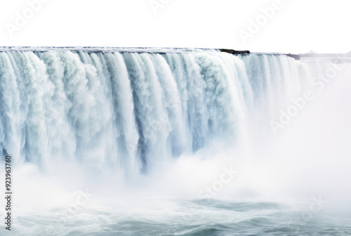 Fototapeta Naklejka Na Ścianę i Meble -  PNG Niagara waterfall border outdoors nature landscape.