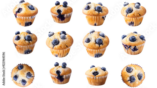 set of sweets generated by AI technology