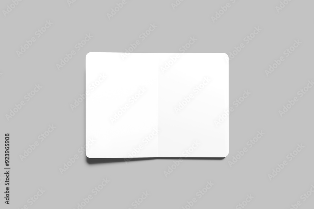 A5 Notebook Blank Mockup A5 Notebook Blank Mockup