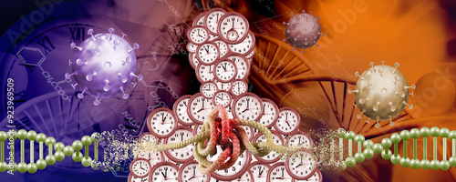 A Timeworn Enigma: The Impact of Time on Biological Systems and Genetic Evolution