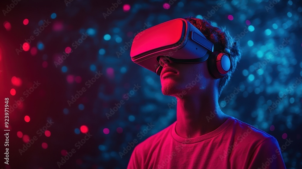 Immersive virtual reality spa experience with advanced vr headset technology Immersive virtual reality spa experience with advanced vr headset technology