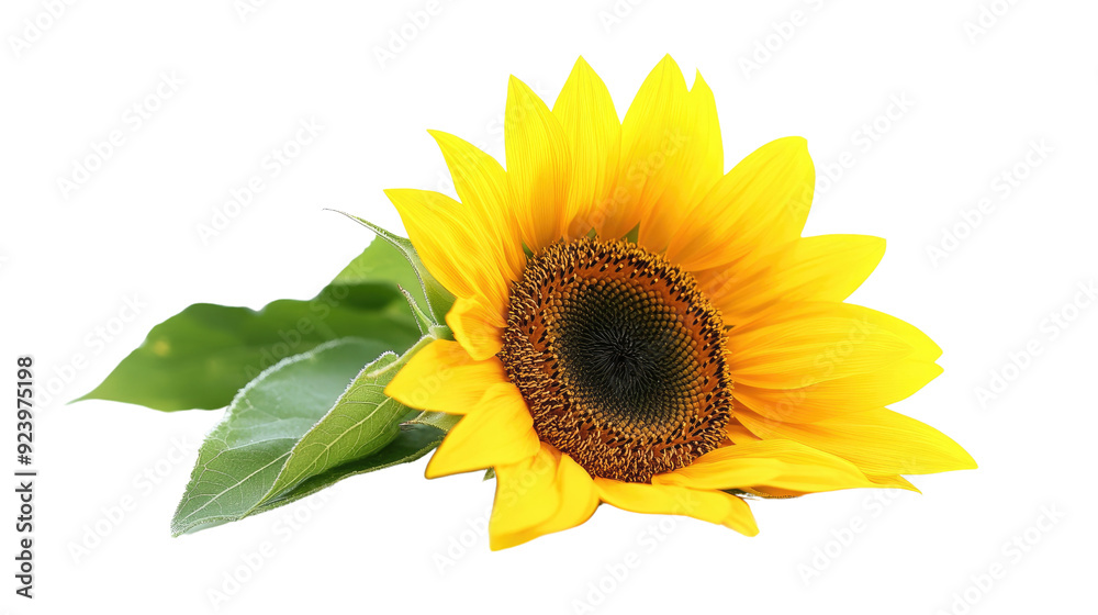 Obraz premium Sunflower transparent background