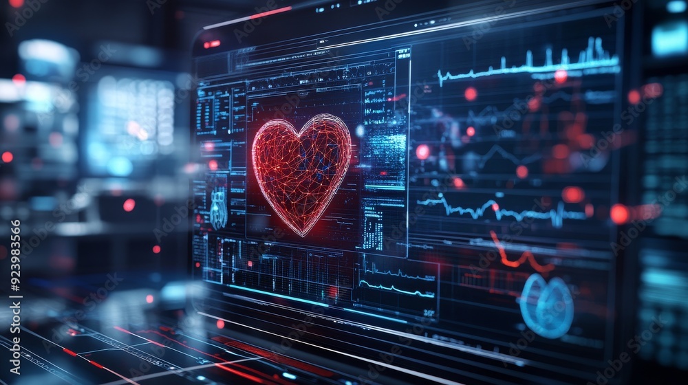 © DarkinStudio - AI-Enhanced Home Health Monitoring: Systems tracking and analyzing health data at home using AI. © DarkinStudio - AI-Enhanced Home Health Monitoring: Systems tracking and analyzing health data at home using AI.