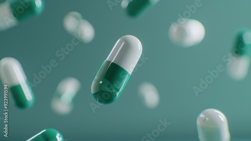 The White and Green Capsules photo