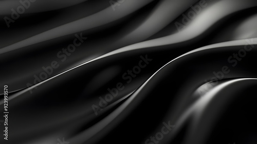 "Black Minimalist Blur PowerPoint Slide Background"