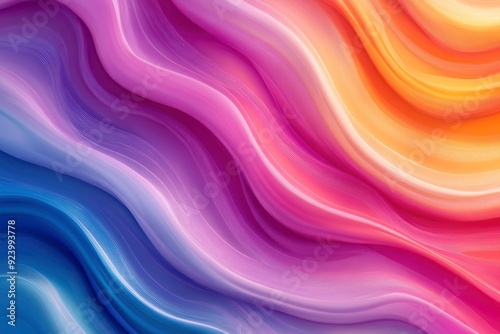 Soft and liquid color waves background, ai