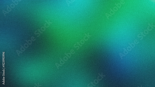 Grainy gradient background with noise texture, vibrant blend of green and blue hues for modern web design, digital art backdrop, subtle texture for graphic and UI elements in creative projects