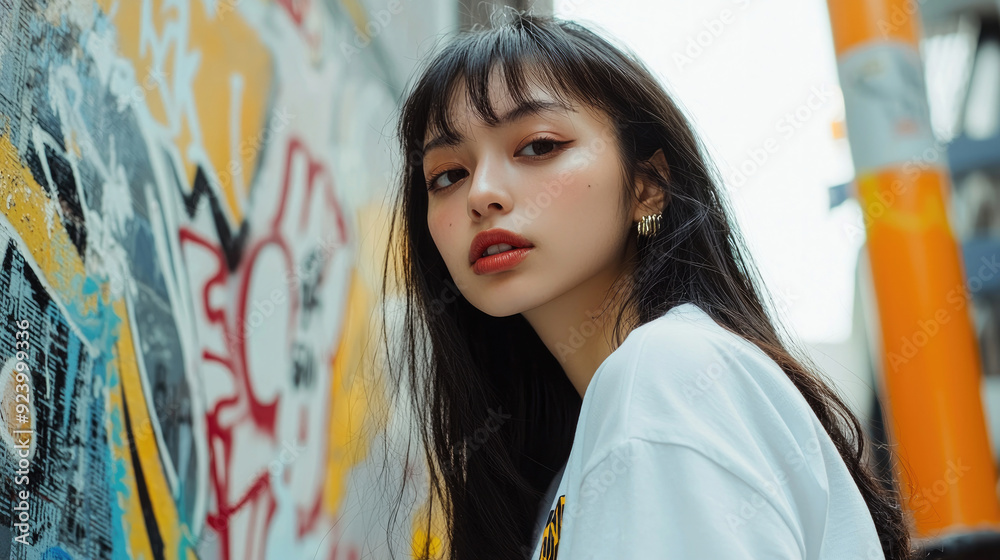 女, 女性, モデル, 可愛い, 美人, アジア人, 日本人, Tシャツ, 白いTシャツ, Female, Female model, Cute, Beautiful, Asian, Japanese, T-shirt, White T-shirt 女, 女性, モデル, 可愛い, 美人, アジア人, 日本人, Tシャツ, 白いTシャツ, Female, Female model, Cute, Beautiful, Asian, Japanese, T-shirt, White T-shirt