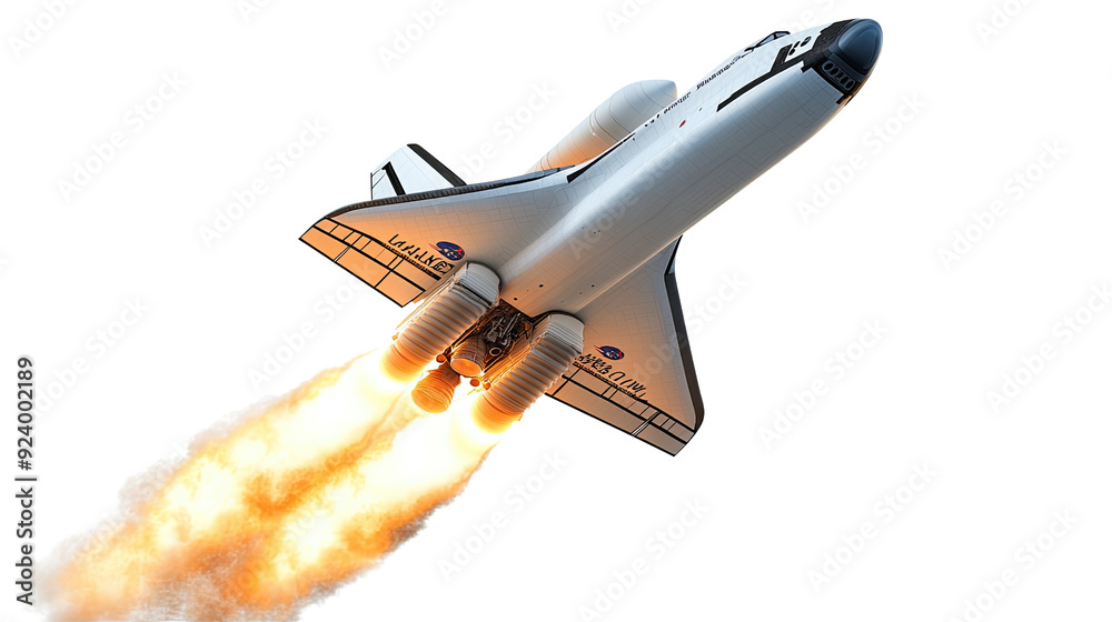 Space Shuttle transparent background