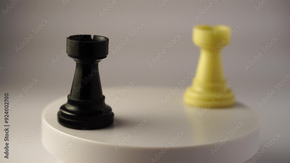 chess pieces rotating check board figures chess pieces rotating check board figures