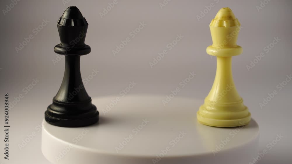 chess pieces rotating check board figures chess pieces rotating check board figures