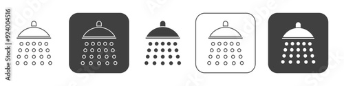 shower icon on a white background.