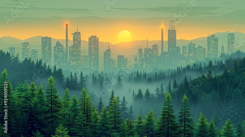 Create a graphic demonstrating how carbon credits contribute to reducing global emissions, featuring success stories and impactful projects that support sustainable development. high resolution