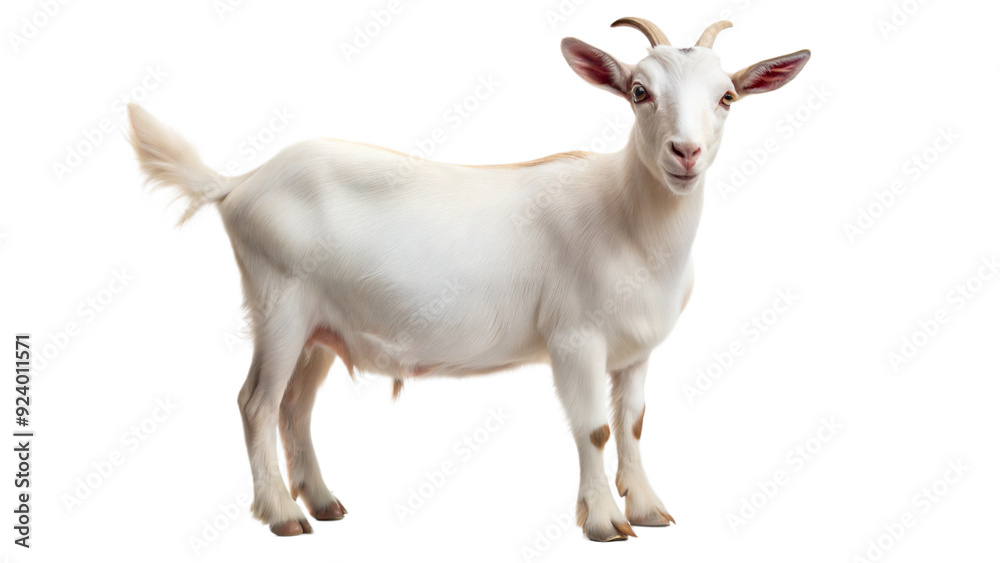 Obraz premium goat on a transparent background