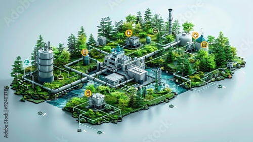 Create a detailed graphic explaining how carbon credits work, showing the process from issuance to redemption and their role in funding projects that reduce global CO2 levels. high resolution
