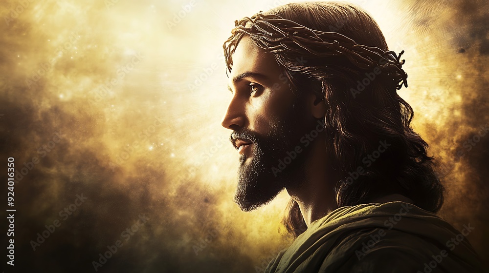Jesus Christ, The savior of mankind Banner Jesus Christ, The savior of mankind Banner