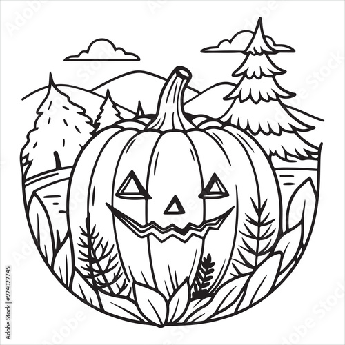 Halloween Image Vector Design