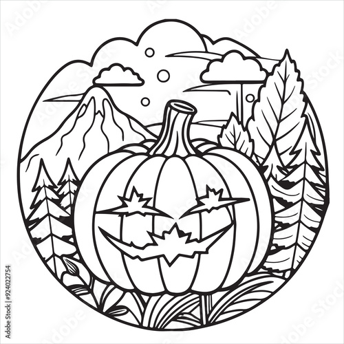 Halloween Image Vector Design