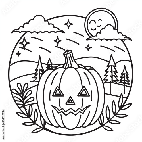 Halloween Image Vector Design