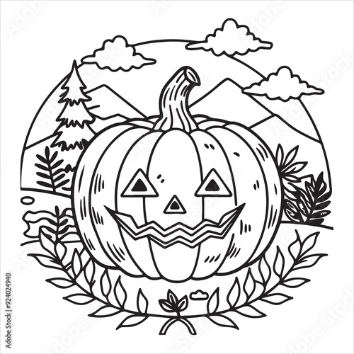Halloween Image Vector Design