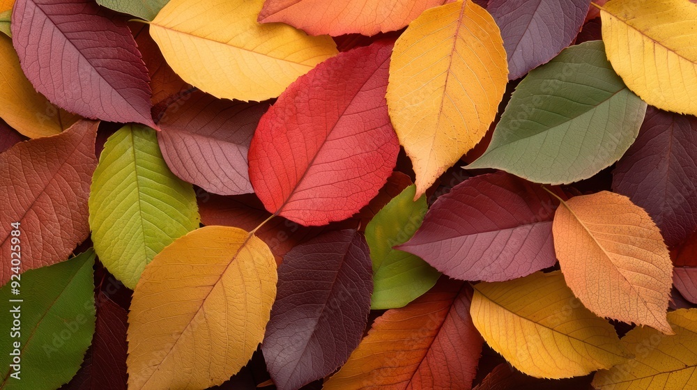 A vibrant collection of autumn leaves showcasing beautiful shades of red, yellow, and green, perfect for seasonal themes. A vibrant collection of autumn leaves showcasing beautiful shades of red, yellow, and green, perfect for seasonal themes.