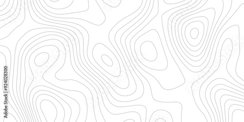 Abstract wave paper curved reliefs background .gradient multicolor wave curve lines banner background design .topographic contours map background .Vector geographic contour map.