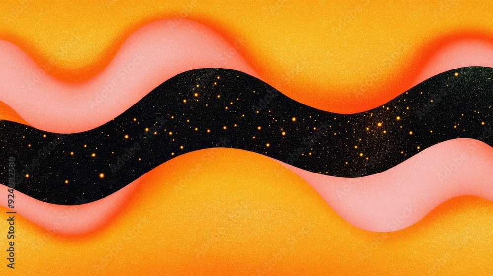 A stylish digital wallpaper for 2025 featuring a blend of modern