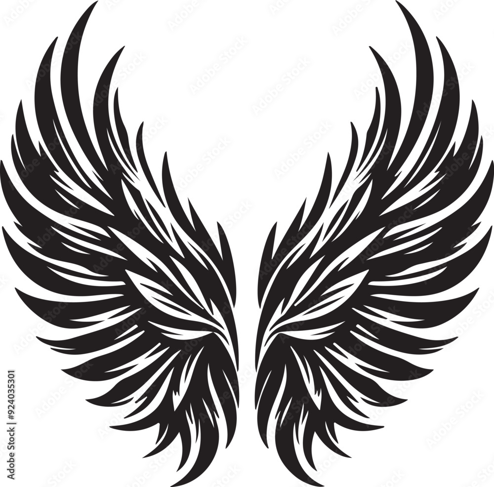 eagle with wings vector illustration eagle with wings vector illustration