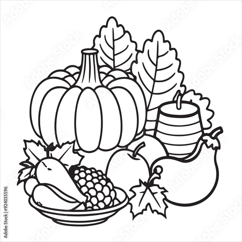 Thanks Giving Vector illustration 
