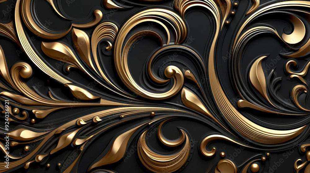 background of gold metal abstract with waves ornament abstract background with gold circles texture wedding art chic luxury glamorous wallpaper pattern background of gold metal abstract with waves ornament abstract background with gold circles texture wedding art chic luxury glamorous wallpaper pattern