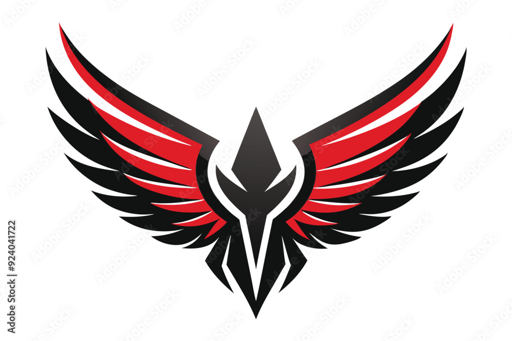 eagle with wings vector illustration eagle with wings vector illustration