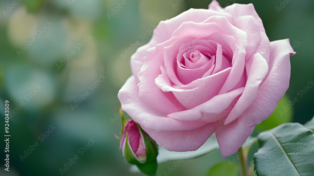 A close-up of a pink rose in full bloom showcasing delicate petals and vibrant color surrounded by green foliage A close-up of a pink rose in full bloom showcasing delicate petals and vibrant color surrounded by green foliage