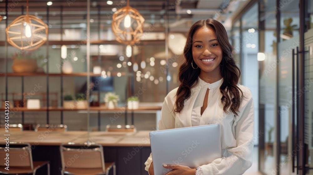 The professional woman in office The professional woman in office