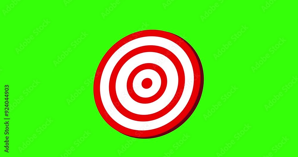 Target hitting 4K Animation on White and Green Screen for keying. Sales target hitting concept and generating leads background Target hitting 4K Animation on White and Green Screen for keying. Sales target hitting concept and generating leads background
