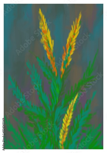 Foliage - digital painting © neurostructure