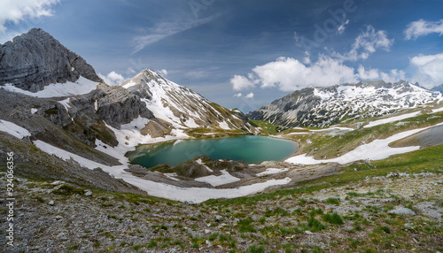landscape with lake