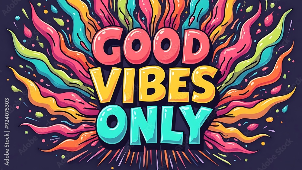 Good Vibes Only (T-shirt Design Motivational Quote, Illustartion,Typography,Banner,Poster) Good Vibes Only (T-shirt Design Motivational Quote, Illustartion,Typography,Banner,Poster)