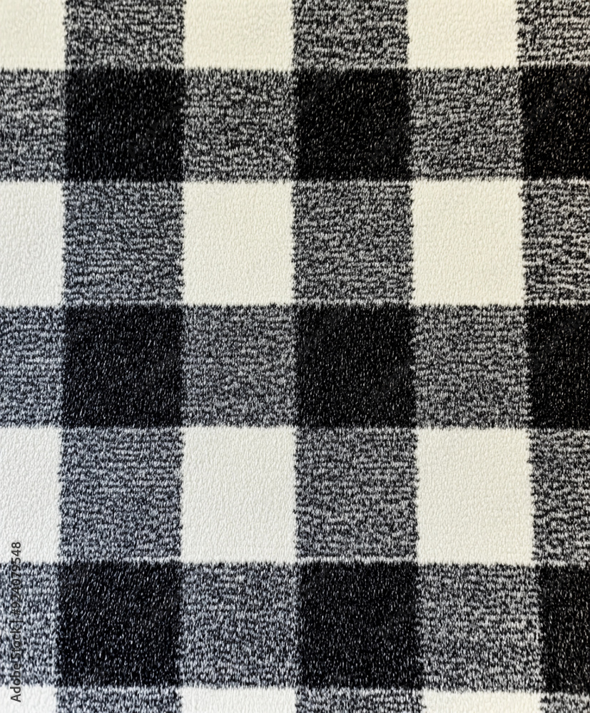 checkerboard pattern with alternating black and white squares, giving a timeless and clean look. The design includes a slight sheen on the black squares and a subtle texture to enhance the pattern’s checkerboard pattern with alternating black and white squares, giving a timeless and clean look. The design includes a slight sheen on the black squares and a subtle texture to enhance the pattern’s