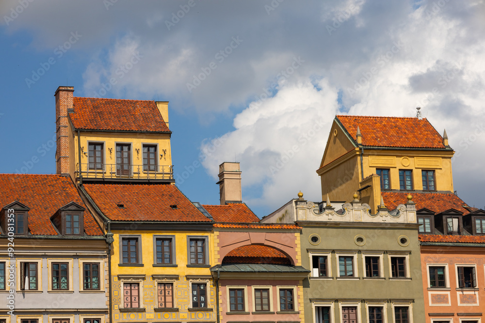 Warsaw, Poland, Europe, 5 August 2024: Churches, historical buildings and streets Warsaw, Poland, Europe, 5 August 2024: Churches, historical buildings and streets