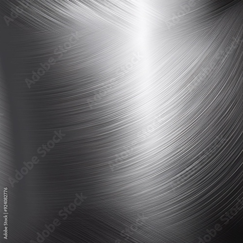 brushed silver aluminum metal background