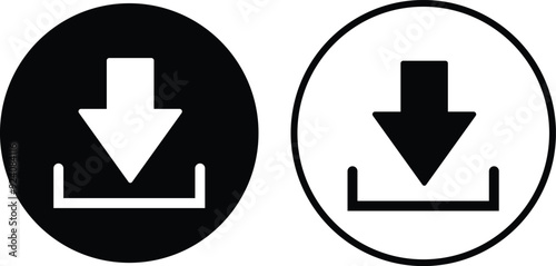 Download icons set. Black line and flat vector collection isolated on transparent background. Contains such icon as Website, Mobile, File, Folder, Cloud and more. Expanded Stroke. upload logo or mark