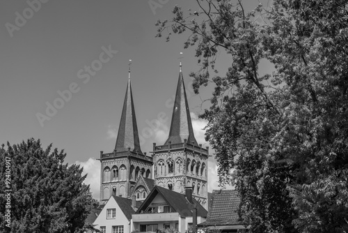 Die Stadt Xanten am Niederrhein photo