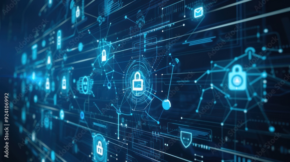 Cyber Security Network, Digital Protection, Data Privacy Cyber Security Network, Digital Protection, Data Privacy