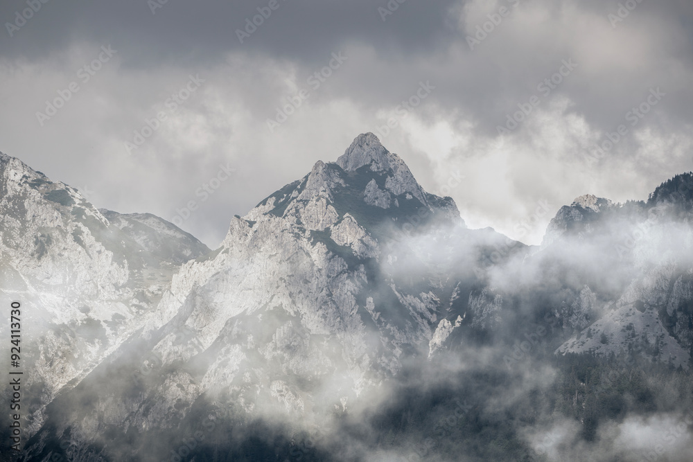 mountains in the fog clouds myst landscape mountains in the fog clouds myst landscape