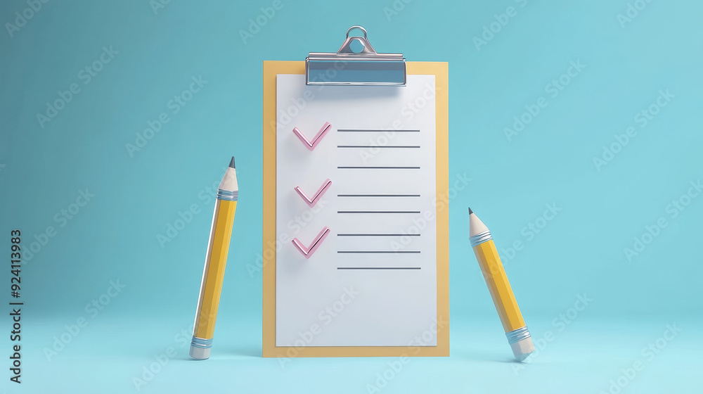 3D rendering concept is ideal for project management, productivity tools, or educational content. 3D rendering concept is ideal for project management, productivity tools, or educational content.