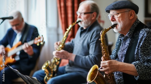Jazz Band Performing Live