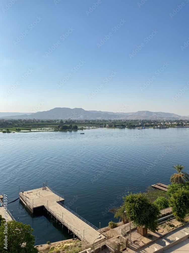 Fototapeta premium Nile River Panorama